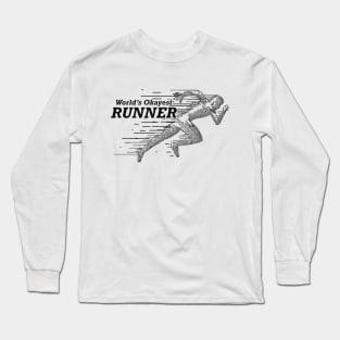 Runner - World's okayest runner Long Sleeve T-Shirt